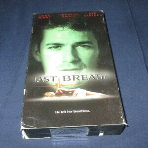 Last Breath (VHS, 1996, A-Pix Entertainment) Luke Perry